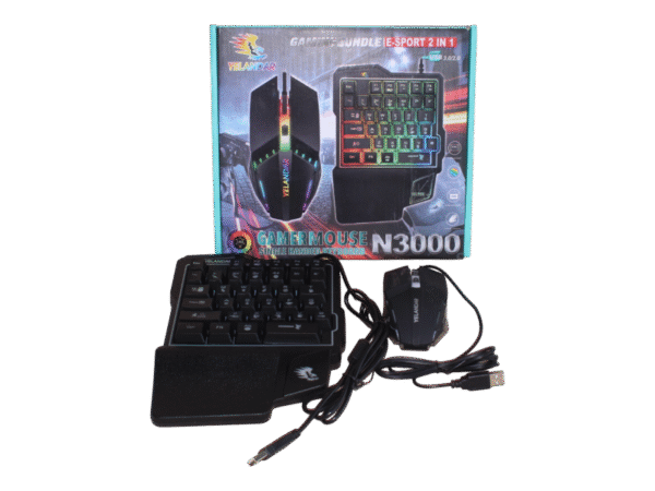 Gamer Mouse single handed keyboard