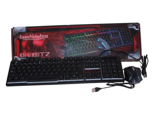Teclado suspensión Cap Gaming Keyboard Mouse