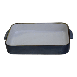 Frutero rectangular grande azúl