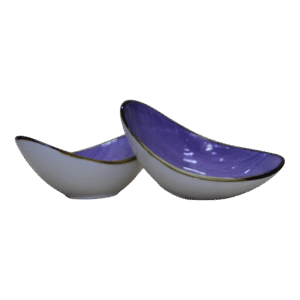 Bowl ovalado morado pequeño