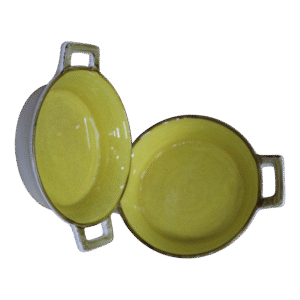 Tazón amarillo mediano