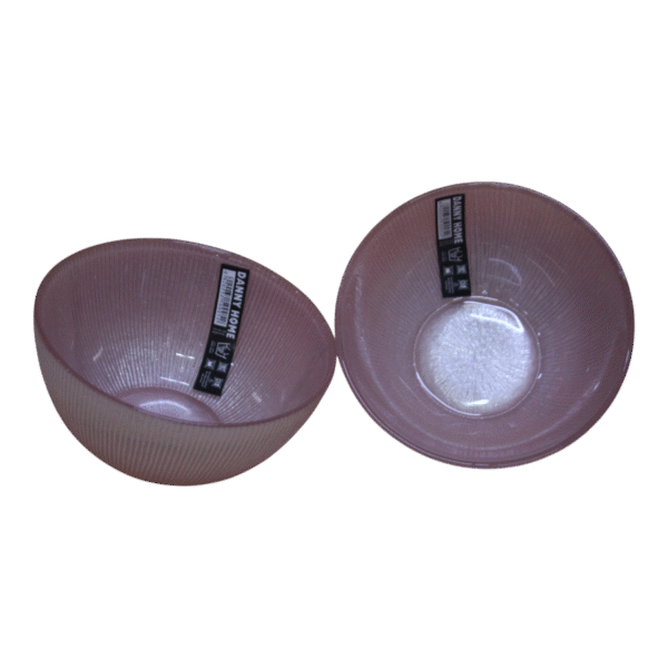 Bowl rosado pequeño vidrio