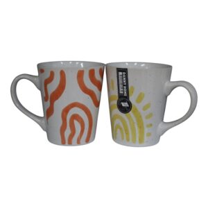 Tazas bebidas individual porcelana