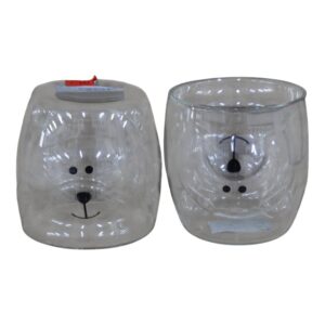 Taza vidrio figura