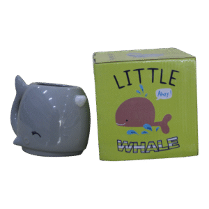 Little whale mug porcelana