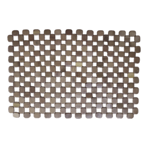 Mantel madera rectangular.