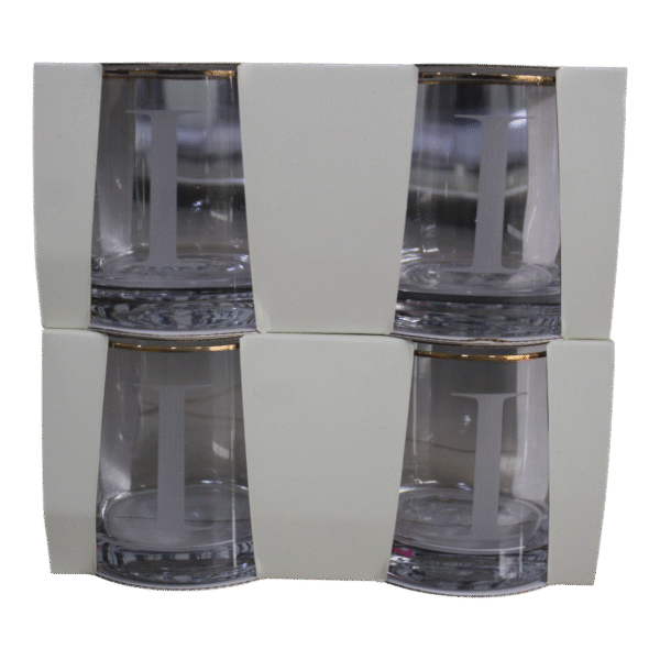 Set 2 vasos vidrio I
