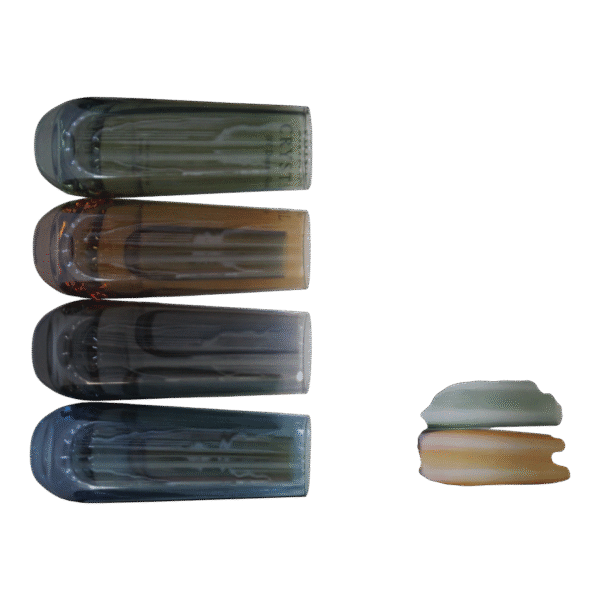 Set de 4 vasos de vidrio