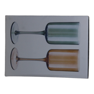 Juego de 4 copas vidrio