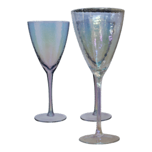 Set de 4 copas de vidrio