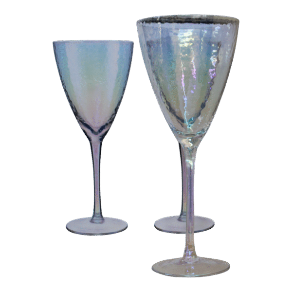Set de 4 copas de vidrio
