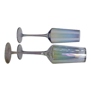 Set de 4 copas de vidrio
