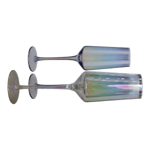 Set de 4 copas de vidrio