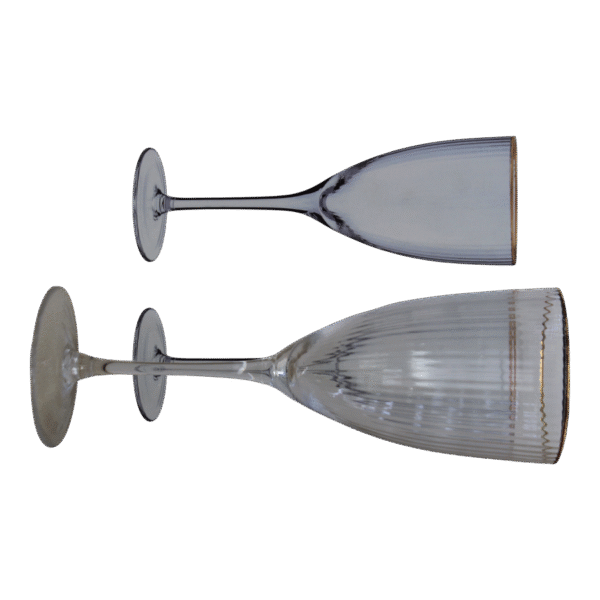 Set de 4 copas de vidrio