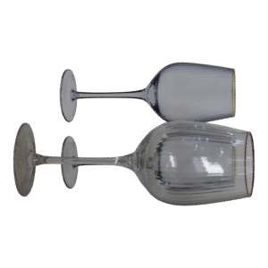 Set de 4 copas de vidrio