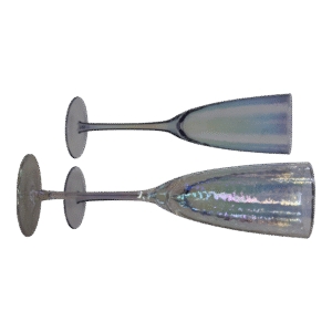 Set de 4 copas de vidrio
