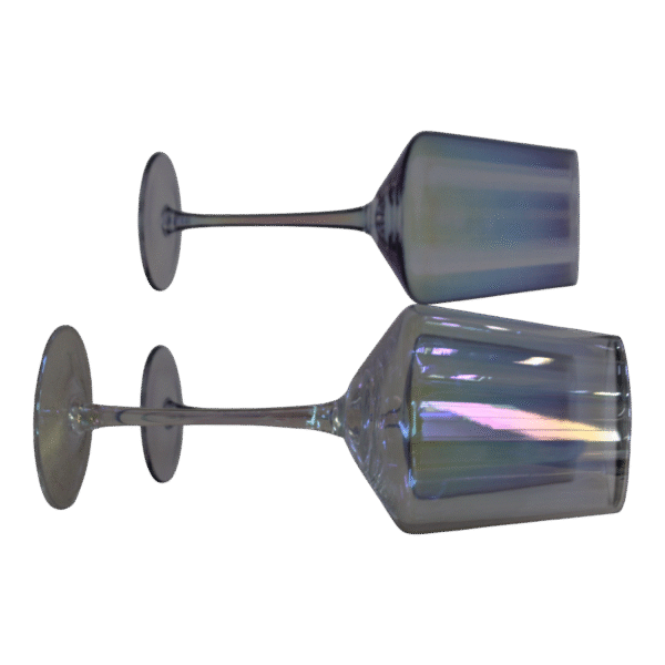 Set de 4 copas de vidrio