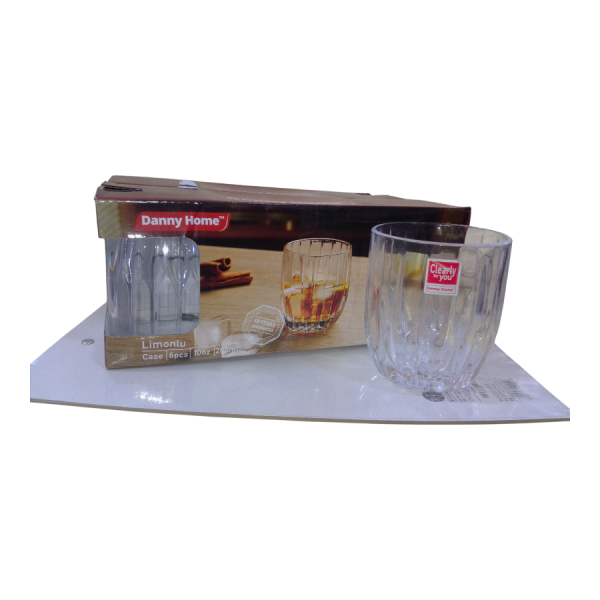 Set de 6 vasos para tragos