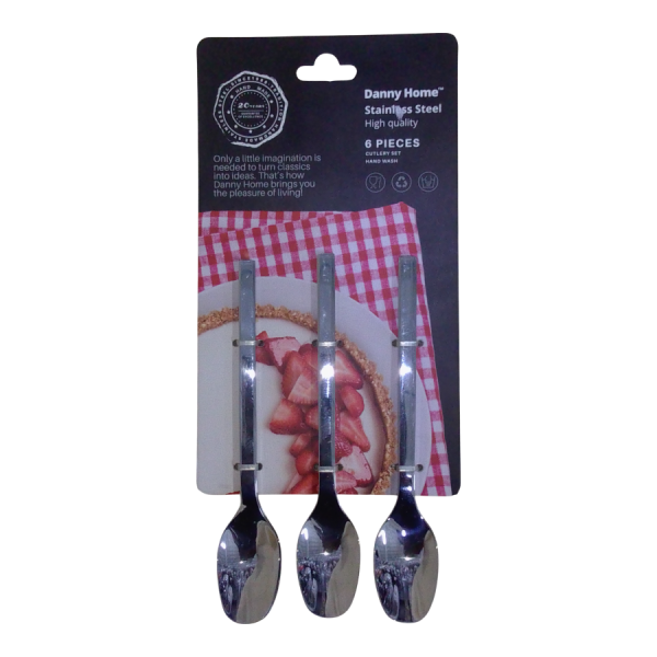 Set de 6 cucharitas para postres