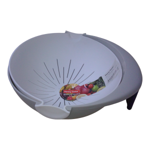 Bowl con escurridor plástico.