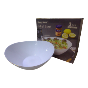 Bowl para ensaladas grande de porcelana.
