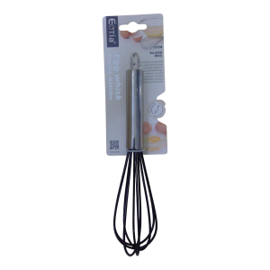 Mezcladora o batidora manual de silicón pequeño p/postres.