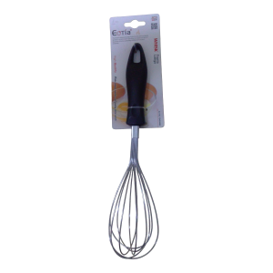 Batidora de metal mediano para mezclar postres.