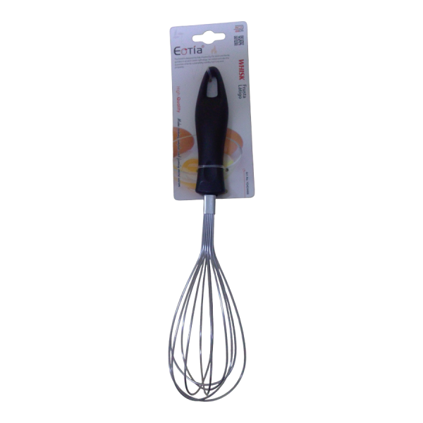 Batidora de metal mediano para mezclar postres.