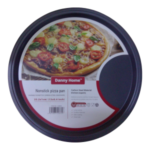 Bandeja mediana antiadherente para pizza.