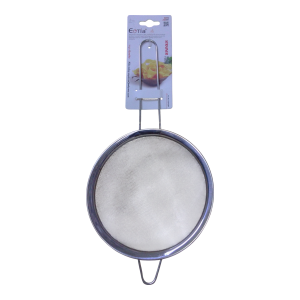 Colador mediano metal.