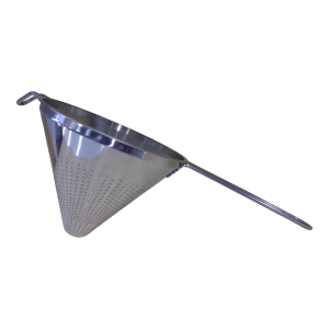Colador de aluminio embudo mediano.