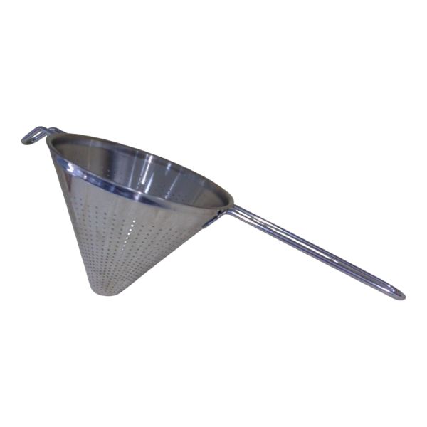 Colador de aluminio enbudo mediano.
