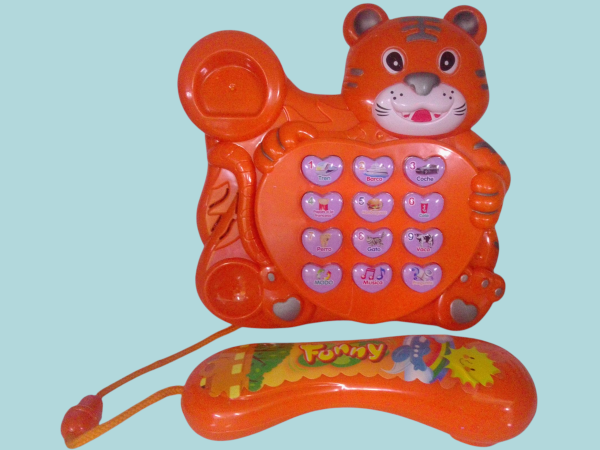 Teléfono musical de tigre. - Imagen 2