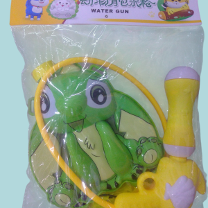 Pistola de agua con mochila.