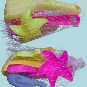 Set playero de figuras.