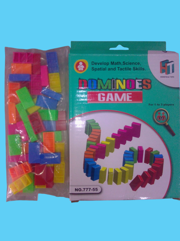 Juego de dominó de colores. - Imagen 3