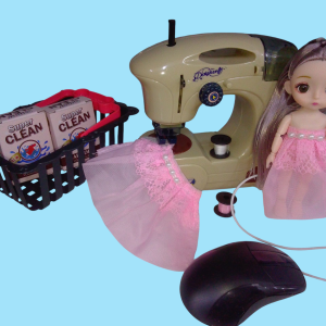 Juguete Máquina de coser ropita.
