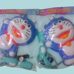 Pistola de agua con mochila.