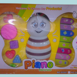 Abejita musical piano.