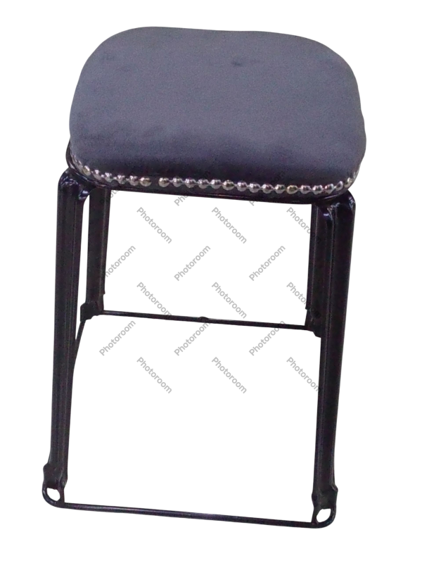 Asiento banquito de metal. - Imagen 3