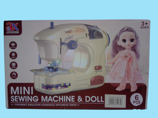 Juguete Máquina de coser ropita. - Imagen 4