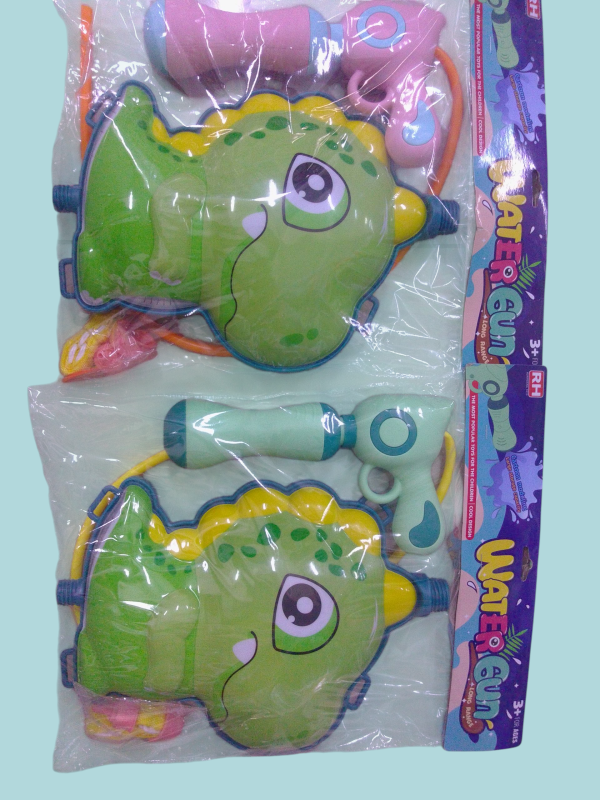 Pistola de agua de mochila.