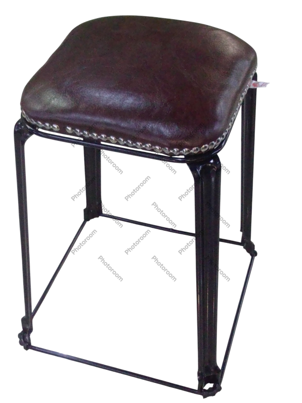 Asiento banquito de metal. - Imagen 2