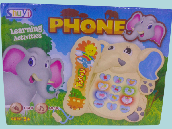 Teléfono musical.
