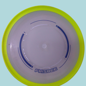 Frisbee o plato volador.
