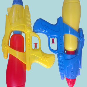 Pistola de agua.