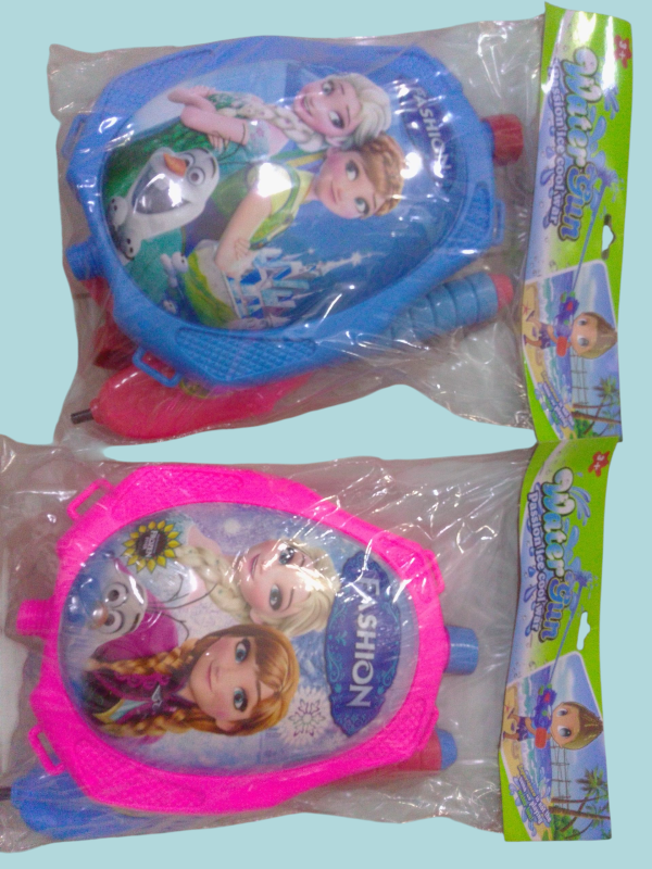 Pistola de agua figura Frozen.