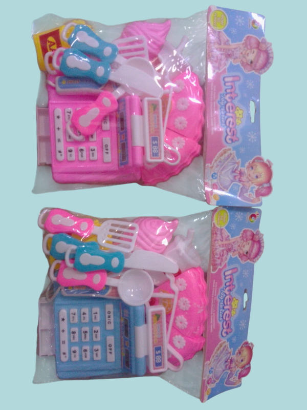 Set de venta en el super.