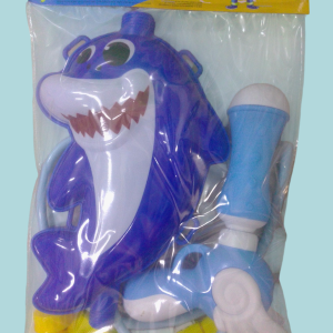Pistola de agua con mochila.