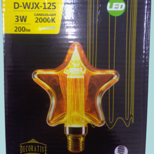 Luz amarilla estrella.